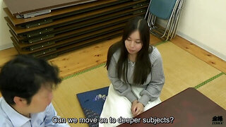 This survey leads to her Japanese pussy getting slayed