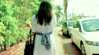 Jewish babe finds a big black cock and rides it hard