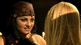 Two girls that love touching one another look awesome together