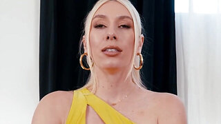 Playful Lily Lou fucks Kay Lovely with her new sex toy