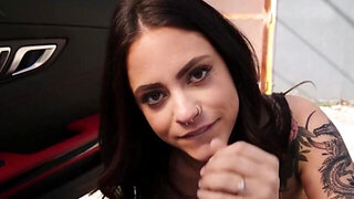 Sucking gets the guy to a point where he dominates her