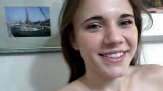 Rose Carter gets her trimmed vag fucked in POV so HARD