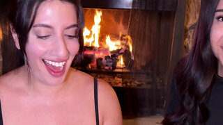 Roxie Sinner and Sarah Arabic playing together