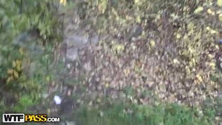 Public adventure with blowjob