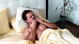 Lover fucks mistress' hole in the shower