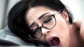 Seductive Julia De Lucia's asshole rimmed and smashed