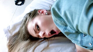 Guy perfectly manages with role of slave who must bang hussy