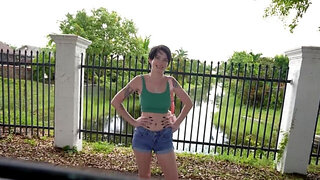 Brunette with short hair seeking black dick to take