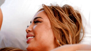 Busty Blonde Enjoys Being Fucked In The Anal By A Fat Cock