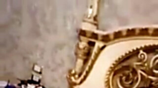 Arab guy records on camera naked and sexy BBW wife