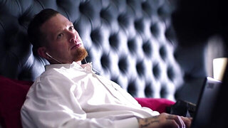 Inked woman Kali Roses enjoys a hard bang with a stud