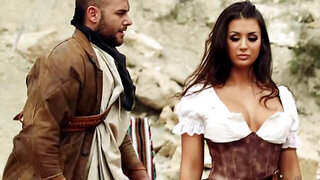 Outlaw cock is going to make her bandit pussy moist