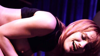 Kenna James blows a masked man and gets fucked hard