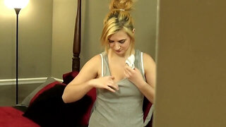 NastyPlace - Brother Tricks Sister Into Giving Him Blowjob