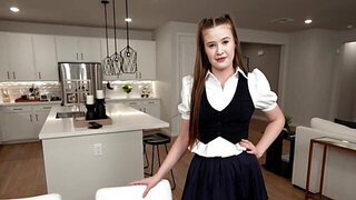 Athena Heart wants to fuck her stepbrother in POV too