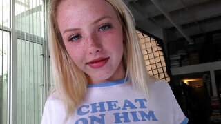 Dixie Lynn going crazy for a big penis in POV