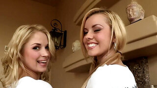 Sarah Vandella & Jessie Rogers in FMF with James Deen