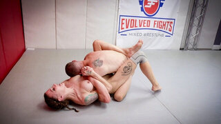 Wrestling hardcore grants thin babe plenty of sperm to swallow