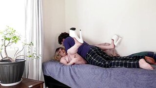 Stepmother is going to get rammed by a guy who needed that