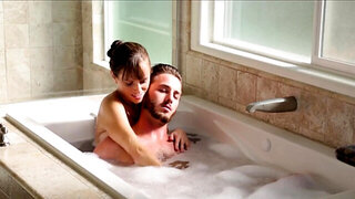 Petite MILF is in love with her new young boyfriend's cock