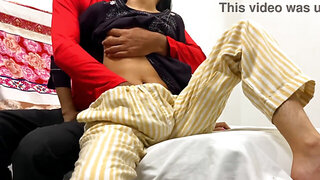 Guy feels up an Indian girl and even fingers her wet pussy