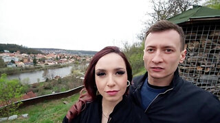 Czech girl with a pregnant belly gets fucked silly