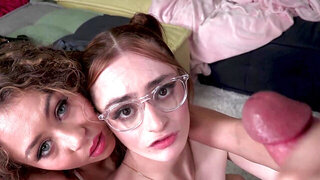 Allie Addison and Reese Robbins in a threesome
