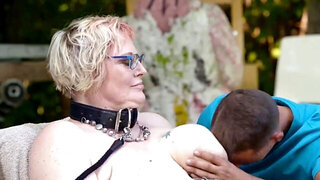 BBW granny getting fucked by everyone who finds her