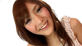 Fingering the Asian slut and asking her for a blowjob