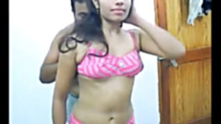 Indian couple honeymoon plumb-out