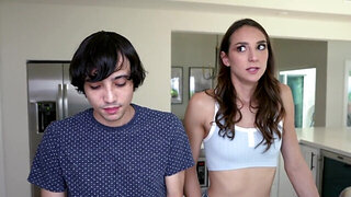 Cute babe Andi Rose getting it deep from Ricky Spanish