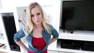 Southern blonde babe likes it rough in her tight holes