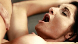 Tattoed neighbor shows brunette housewife perfect fucking skills